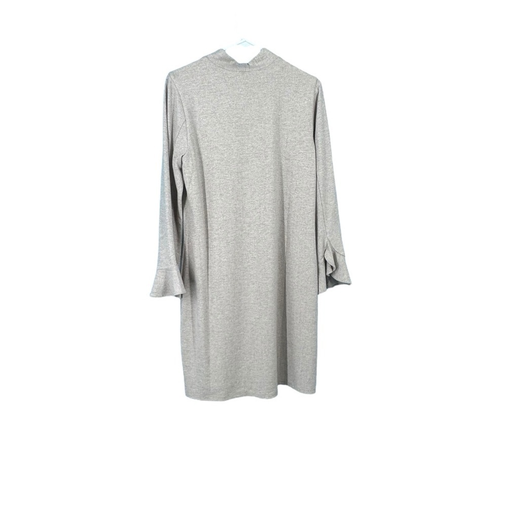 Gray Long Sleeve Dress